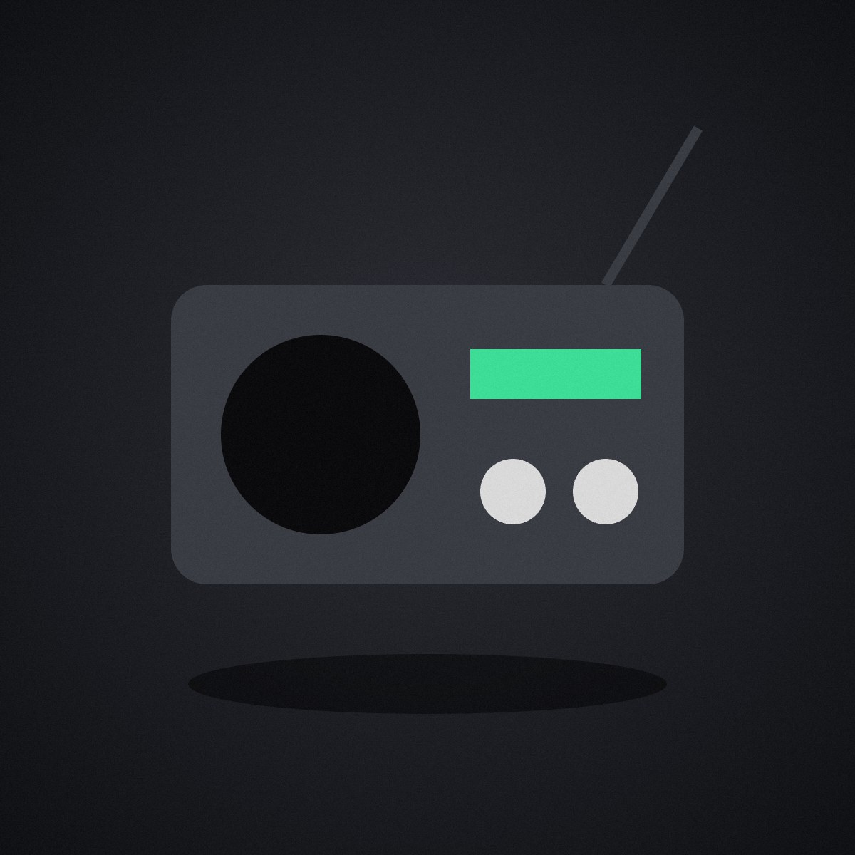 Desk radio